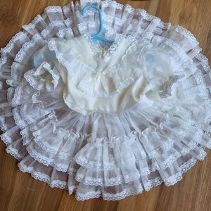 12m birthday dress vintage twirl dress